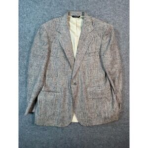 Hardwick Clothes Michaels Vintage Tweed Blazer Mens‎ Multi Color Sport Coat USA